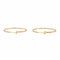 Boucles d'oreilles Boucles d'oreilles Créoles Or jaune Diamant 58 Facettes 3853168RV