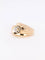 Bague 49 Bague tank or platine diamant taille ancienne 0.25ct 58 Facettes J194