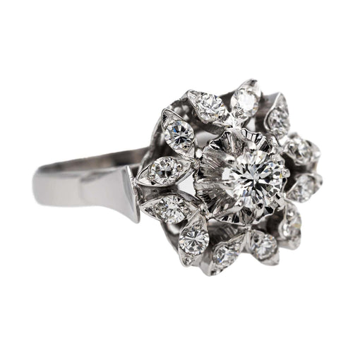 Bague 60 Bague Or blanc Diamant 58 Facettes 2634087CN