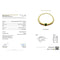 Collier Collier tubogas vintage, or jaune, émeraude, diamants. 58 Facettes 33792