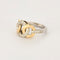 Bague 52 Bague or gris et diamants 58 Facettes GU260