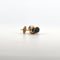 Boucles d'oreilles Puces d'oreilles Or Jaune & Saphirs 58 Facettes