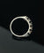 Bague Rivieras d'or blanc 58 Facettes