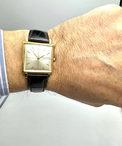 Montre Carré Jaeger Le Coultre réf. 1900 58 Facettes