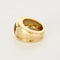 Bague 52 Bague bandeau en or jaune et citrine 58 Facettes VAN0701