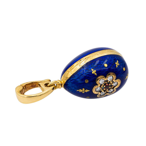 Pendentif Fabergé Pendentif oeuf Or jaune Rubis 58 Facettes 3227507CN
