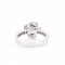 Bague 54 BOUCHERON - Collection Pivoine - Bague or blanc et diamants 58 Facettes 402