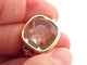 Bague 51 bague POIRAY indrani en or jaune prasiolite 58 Facettes 259580
