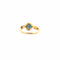 Bague 52 Bague Solitaire or jaune Saphir 58 Facettes 35-GS29558