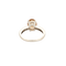 Bague 57 BAGUE CITRINE OR BLANC & DIAMANTS. 58 Facettes BO/240004