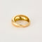 Bague 57 Bague jonc or jaune 58 Facettes GU257