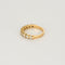 Bague 52,5 Demi-Alliance or jaune et diamants 58 Facettes MEA4355