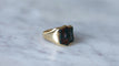 Bague Bague chevalière Intaille or jaune Jaspe Sanguin 58 Facettes