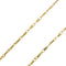 Collier Collier en or jaune avec pendentif rectangulaire et diamant 58 Facettes 38422