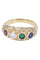 Bague 51 BAGUE JONC TUTTI FRUTTI 58 Facettes 088101