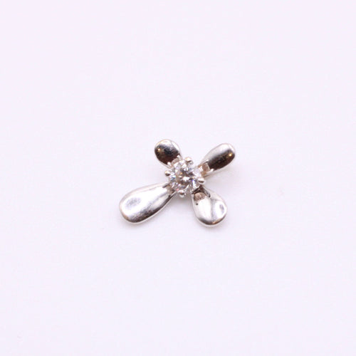 Pendentif MAUBOUSSIN - Pendentif Moi aimer Toi Diamant or blanc 58 Facettes