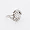 Bague 57 Bague Tourbillon Diamants taille ancienne 0,30 carat 58 Facettes 377