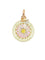 Pendentif Medaille vintage Je t’aime or jaune émail 58 Facettes 1096