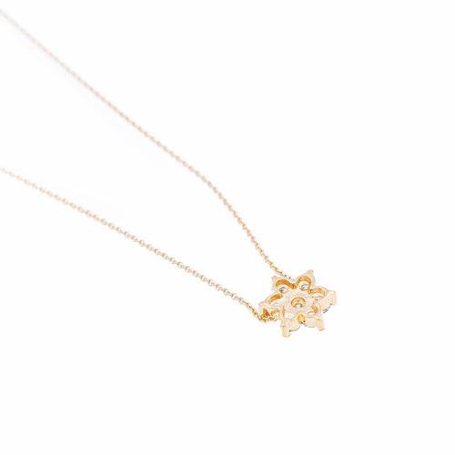 Pendentif Ginette NY Collier Diamond Star Necklace Or rose Diamant 58 Facettes 2394625CN
