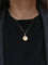 Pendentif Médaille Amour Augis en or, plus qu’hier moins que demain 58 Facettes J252