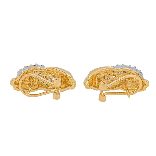 Boucles d'oreilles Boucles d'oreilles Or jaune Diamant 58 Facettes 3105064CN