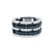 Bague 55 Bague Chanel,"Ultra", en or blanc, céramique noire et diamants. 58 Facettes 34342