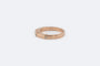 Bague Bague en or rose avec diamants 58 Facettes anl933
