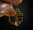 Boucles d'oreilles Boucles d'oreilles pendantes en grenat pyrope 58 Facettes