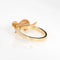 Bague Bague Loutre Vintage Or Jaune 14 carats Taille 6 Estate Fine Jewelry Créature Marine 58 Facettes G13198