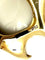 Bague 52 CHANEL. Collection "Camélia", bague or jaune et cacholong 58 Facettes