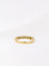 Bague 51 Demi-Alliance américaine en or jaune et diamants 0,5 ct 58 Facettes J115
