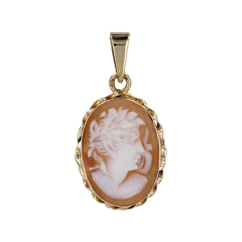 Pendentif Pendentif camée or jaune 58 Facettes CVP139