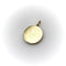 Pendentif Breloque Nekhbet en or 14 carats de style néo-égyptien 58 Facettes
