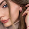 Boucles d'oreilles Dormeuses Or Jaune Rubis & Diamants 58 Facettes E3BO-GS29811-12