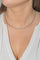 Collier Fred Collier Câble Or blanc 58 Facettes 3073952CN
