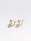 Boucles d'oreilles Dormeuses or diamants coussin taille ancienne 1,1 ct 58 Facettes J272