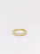 Bague 53.5 Demi-alliance vintage en or et diamants en serti clos 58 Facettes J153
