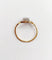 Bague 49 Bague tourbillon antique or 18k diamant taille rose 4 mm (circa 1900) 58 Facettes A06287