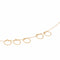 Collier Collier Ginette NY Tiny Five Circles On Chain Or rose 58 Facettes 2646742CN