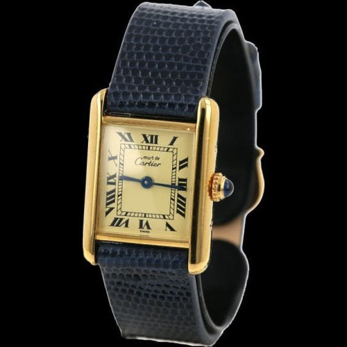 Montre Cartier Montre Tank Vermeil 58 Facettes MT41713