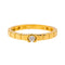 Bague 53 Bague  Solitaire  Or jaune Diamant 58 Facettes 4342803RV