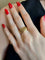 Bague 55 BAGUE MAILLE AMÉRICAINE 58 Facettes 086571
