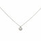 Collier Collier Pendentif Or blanc Diamant 58 Facettes 4427039CN
