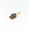 Pendentif Pendentif en or jaune saphirs et diamants 58 Facettes 30899