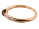 Bague 53 bague POMELLATO m'ama non m'ama grenat 53 diamants or jaune 18k 58 Facettes 268365