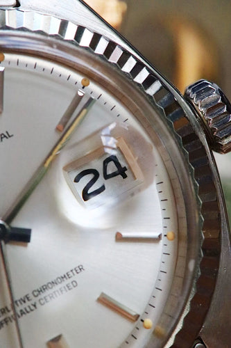 ROLEX - Montre Datejust 1601 Sigma – Cadran Silver – 1973