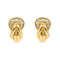 Boucles d'oreilles Boucles d'oreilles Noeud Or jaune Diamant 58 Facettes 4298886CN