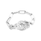 Bague 54 Bague Dinh Van, "Menottes R7.5", or blanc, diamants. 58 Facettes 34749