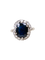 Bague 56 MAUBOUSSIN Bague saphir 6 carats entourage diamant 58 Facettes 1209.1