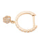 Boucles d'oreilles Ginette NY Boucles d'oreilles Be mine lotus solo Or rose Diamant 58 Facettes 2678580CN